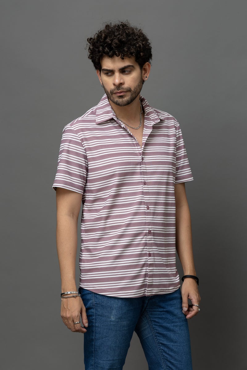 Go Devil Striped Shirt for Men - Image 3